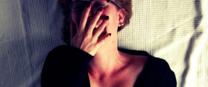 laughing woman