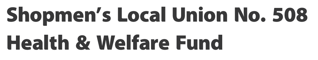 Shopmen's Local 508 logo