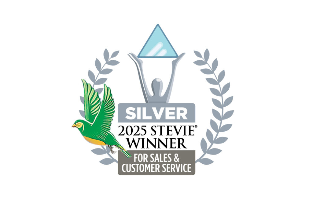 Stevie Award - silver stevie award 2025 for customer service